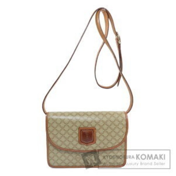 Celine Macadam Shoulder Bag Leather - Picture 1 of 9